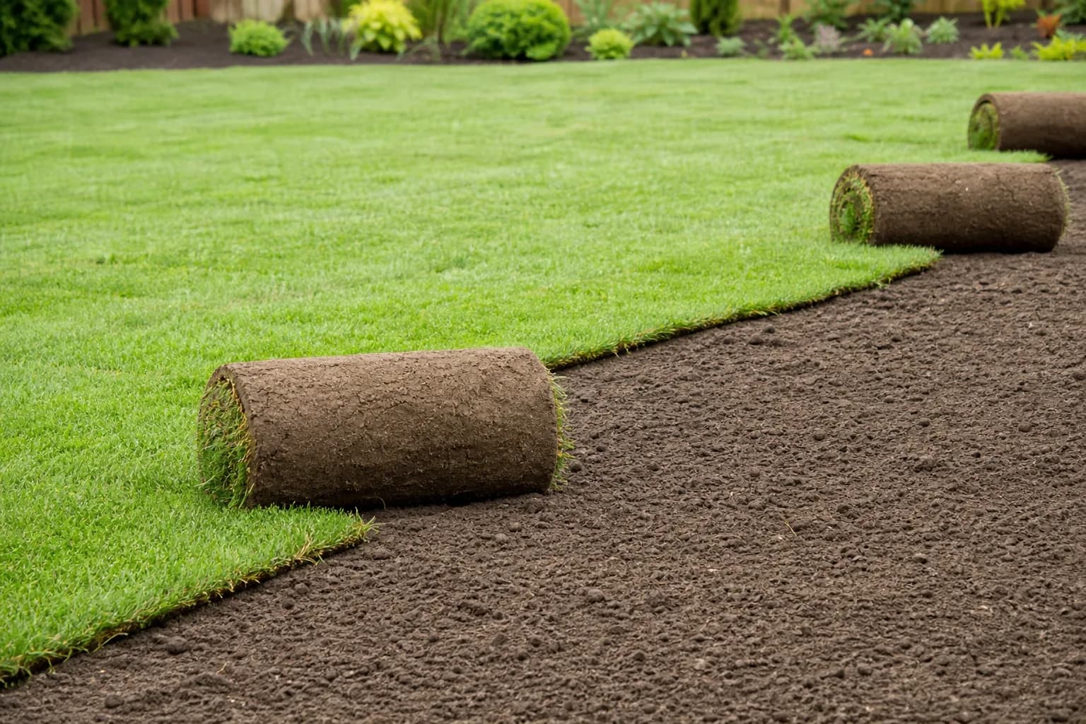 Turfing & Lawn Care work by D&S Landscapes